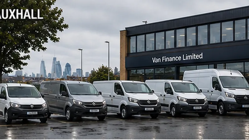 Used Vauxhall van finance