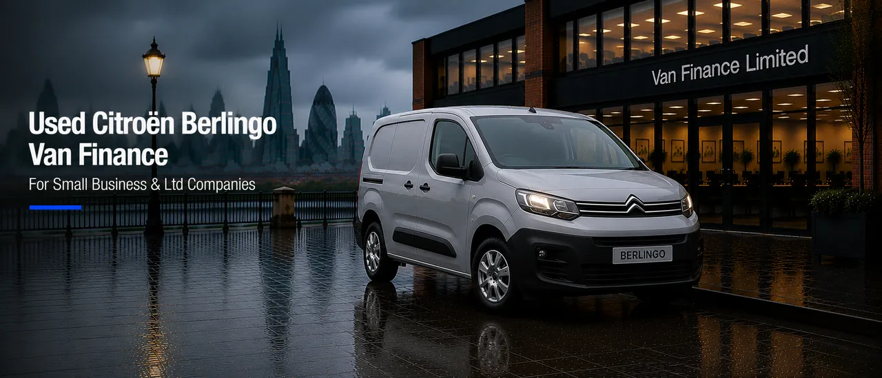 Used Citroën Berlingo van finance for UK limited companies