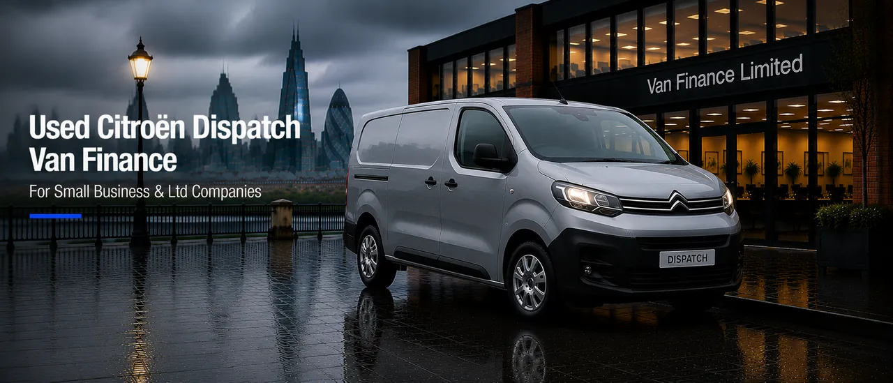 Used Citroën Dispatch van finance for UK limited companies