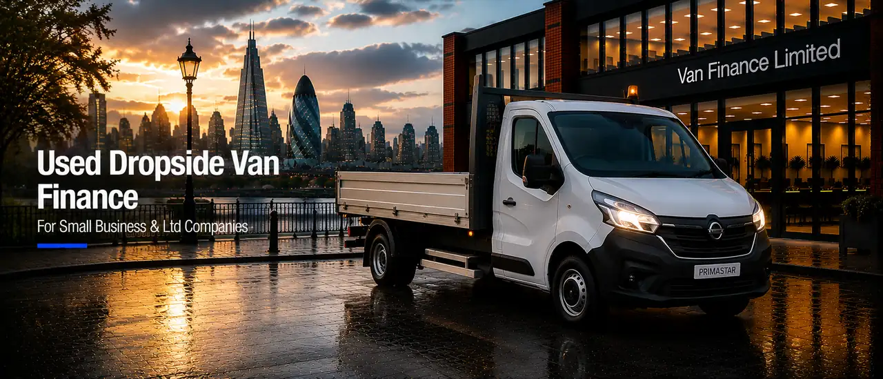 Used dropside van finance for UK limited companies