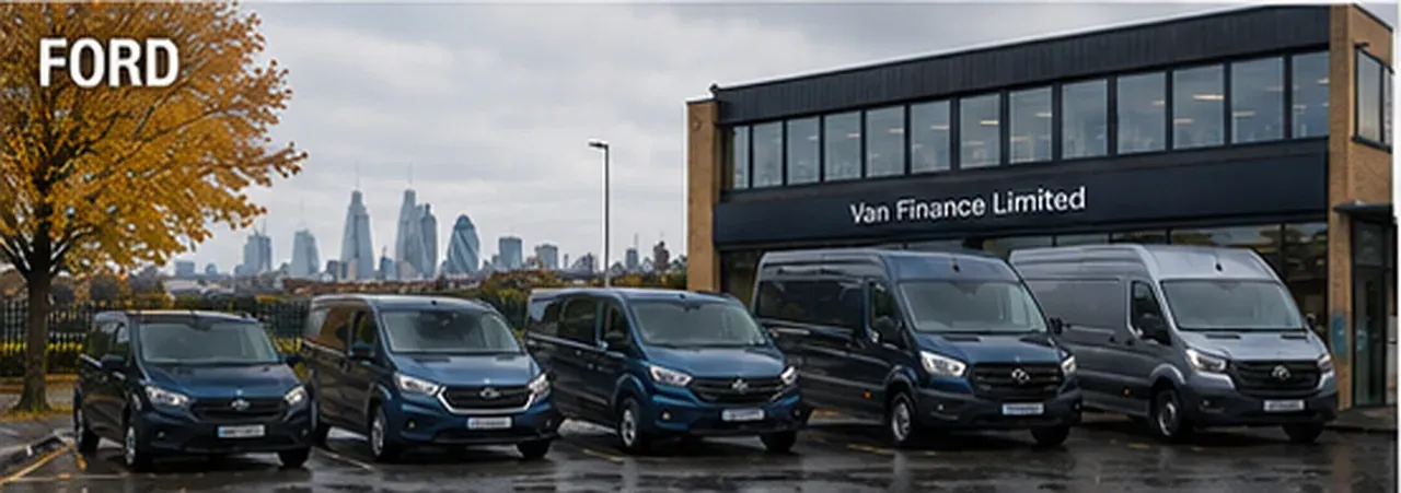 Used Ford van finance — Ford van range for UK limited companies