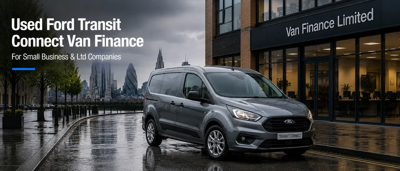 Used Ford Transit Connect van finance for UK limited companies