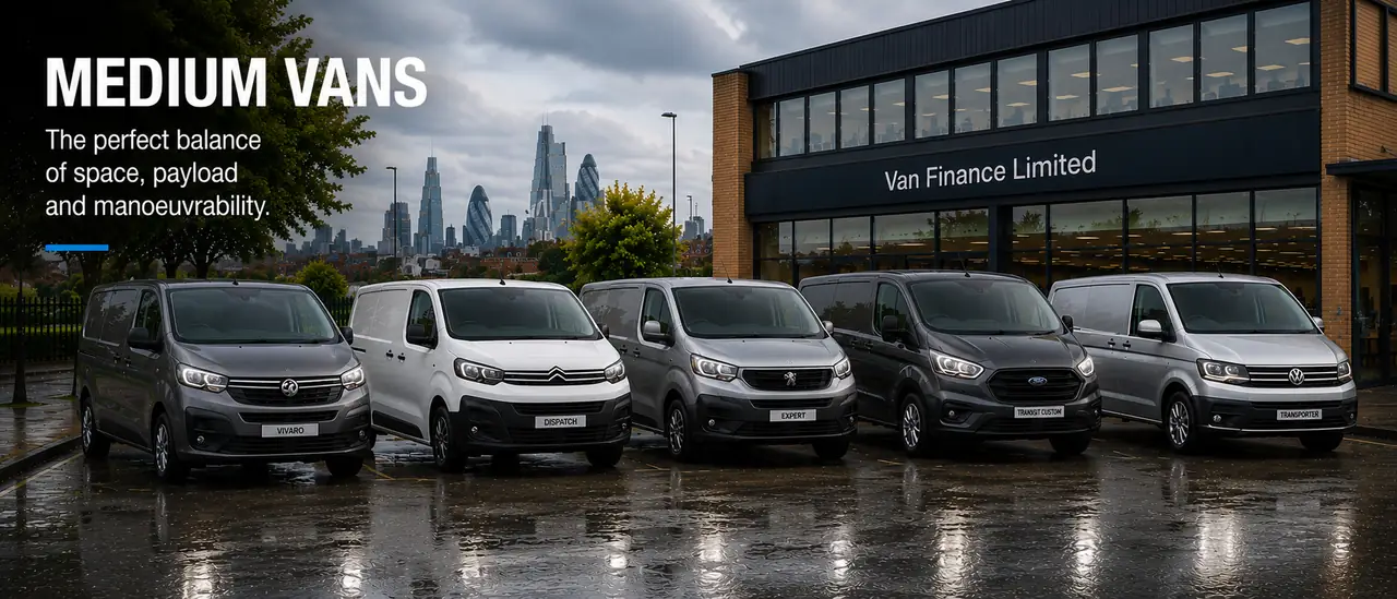 Used medium van finance for UK limited companies