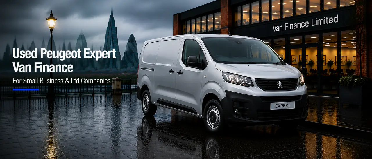 Used Peugeot Expert van finance for UK limited companies