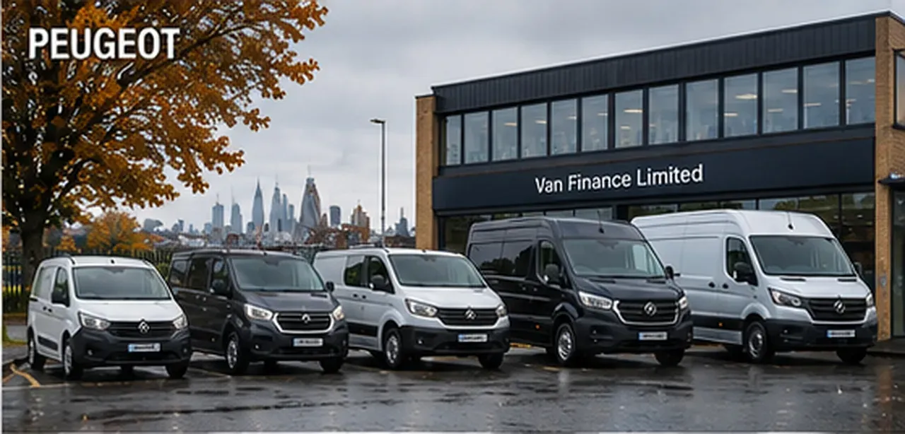 Used Peugeot van finance — Peugeot van range for UK limited companies