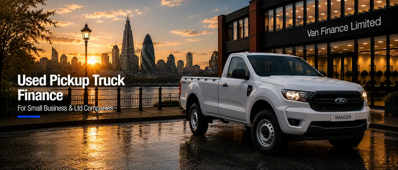 Used pickup truck finance for UK limited companies