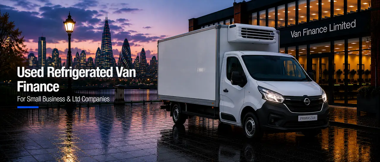 Used refrigerated van finance for UK limited companies