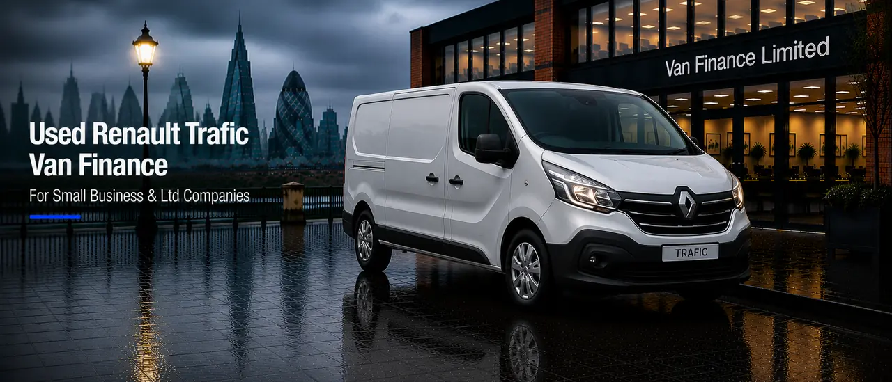 Used Renault Trafic van finance for UK limited companies