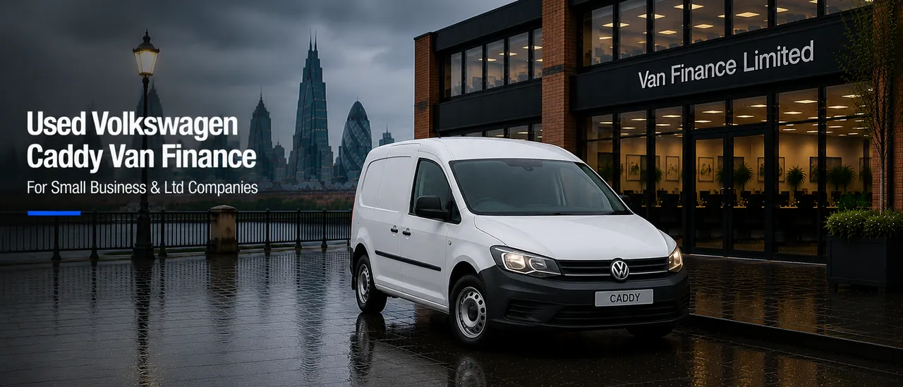 Used Volkswagen Caddy van finance for UK limited companies