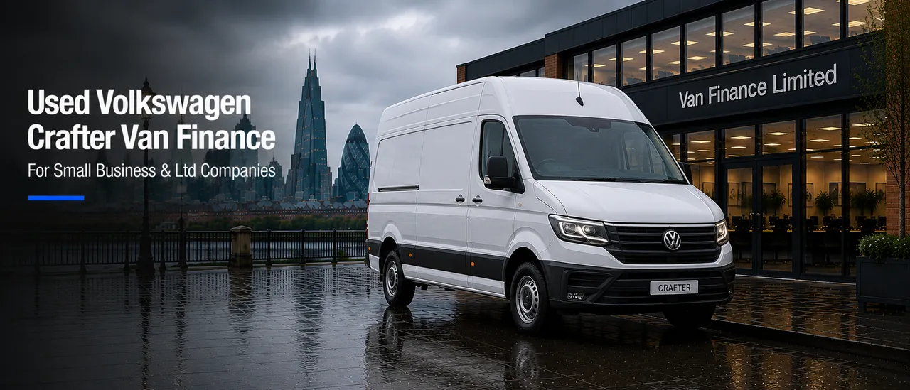 Used Volkswagen Crafter van finance for UK limited companies